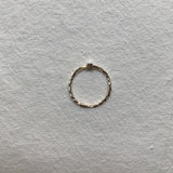 SHOOTING STAR 14K Gold Ring w. Pink Sapphire