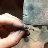 SHOOTING STAR 14K Gold Ring w. Pink Sapphire