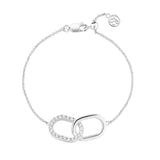 Capizzi Due Piccolo Silver Bracelet w. Zirconia