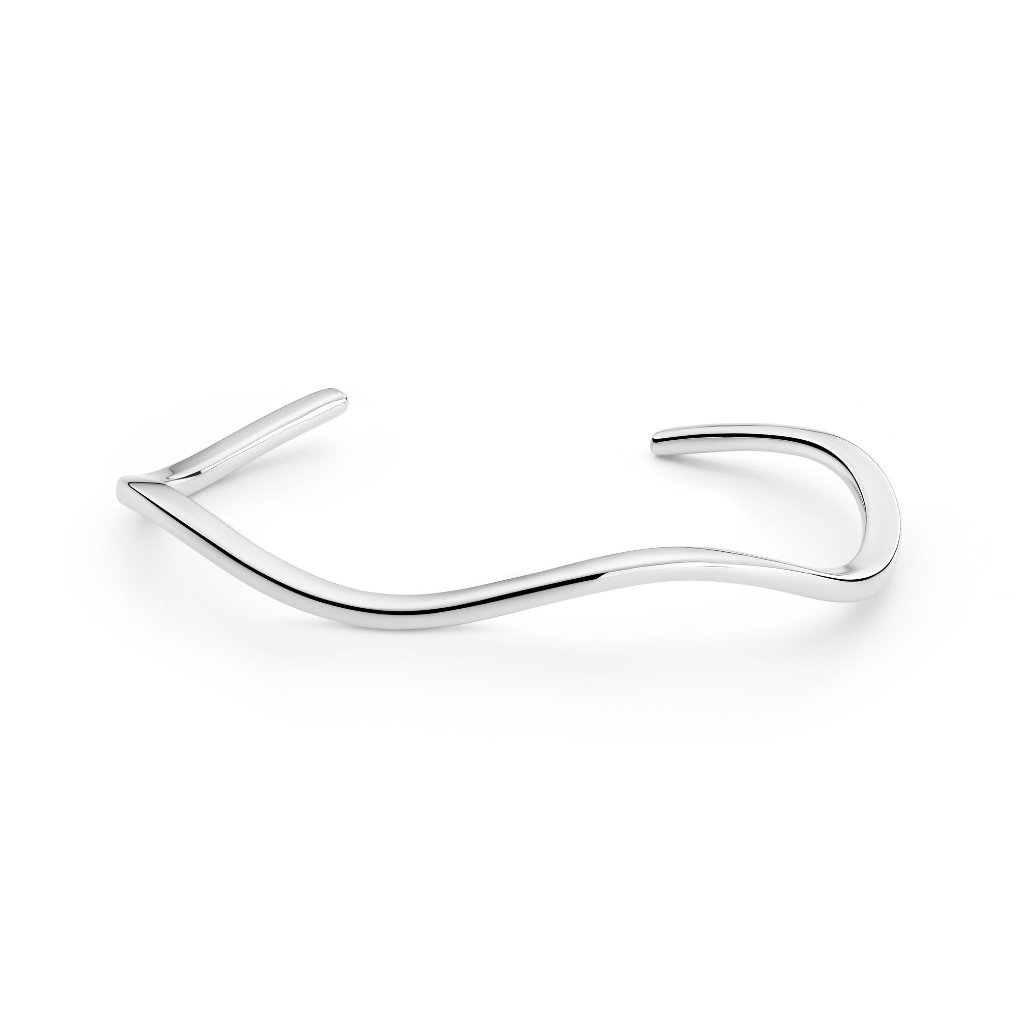 Ellera Waves Pianura Sølv Armring