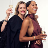 Goccia Piccolo Gold Plated Earrings w. Zirconia