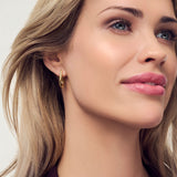 Goccia Pianura Parvus Forgyldte Øreringe