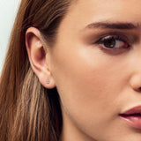 Venice Piccolo 14K Whitegold Stud w. Labor gewachsener Diamant