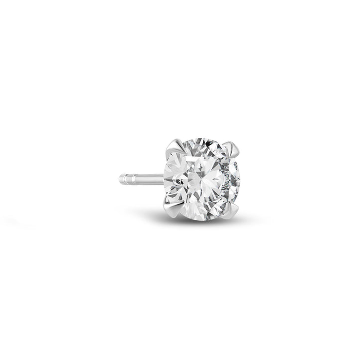 Venice Grande 14K Hvidguld Ørestik m. Lab-Grown Diamant