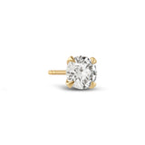 Venedig Grande 14K Gold Ohrring w. Labor gewachsener Diamant