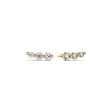 Tiara Piccolo 14K Gold Earrings w. Lab-Grown Diamonds