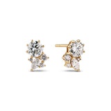 Lovere 14K Guld Ørestikkere m. Lab-Grown Diamanter