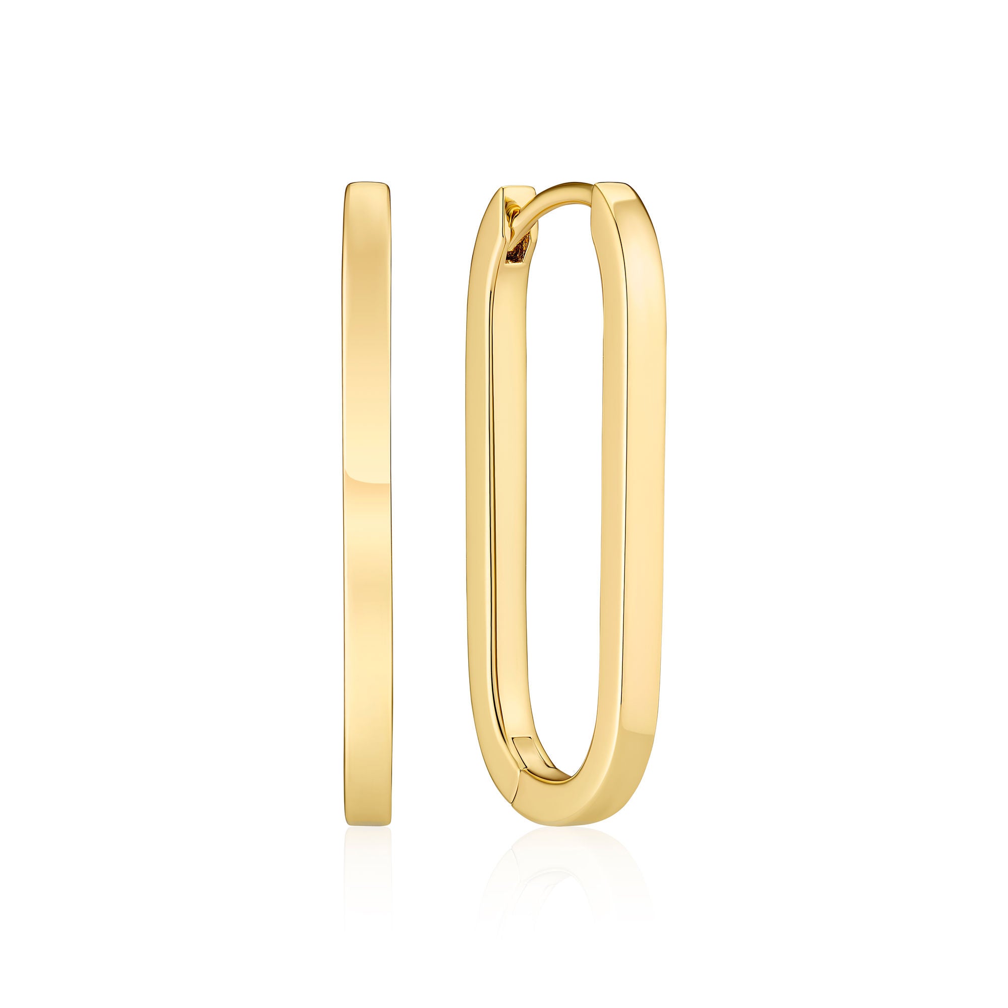 Capizzi Pianura Medio Gold Plated Earrings