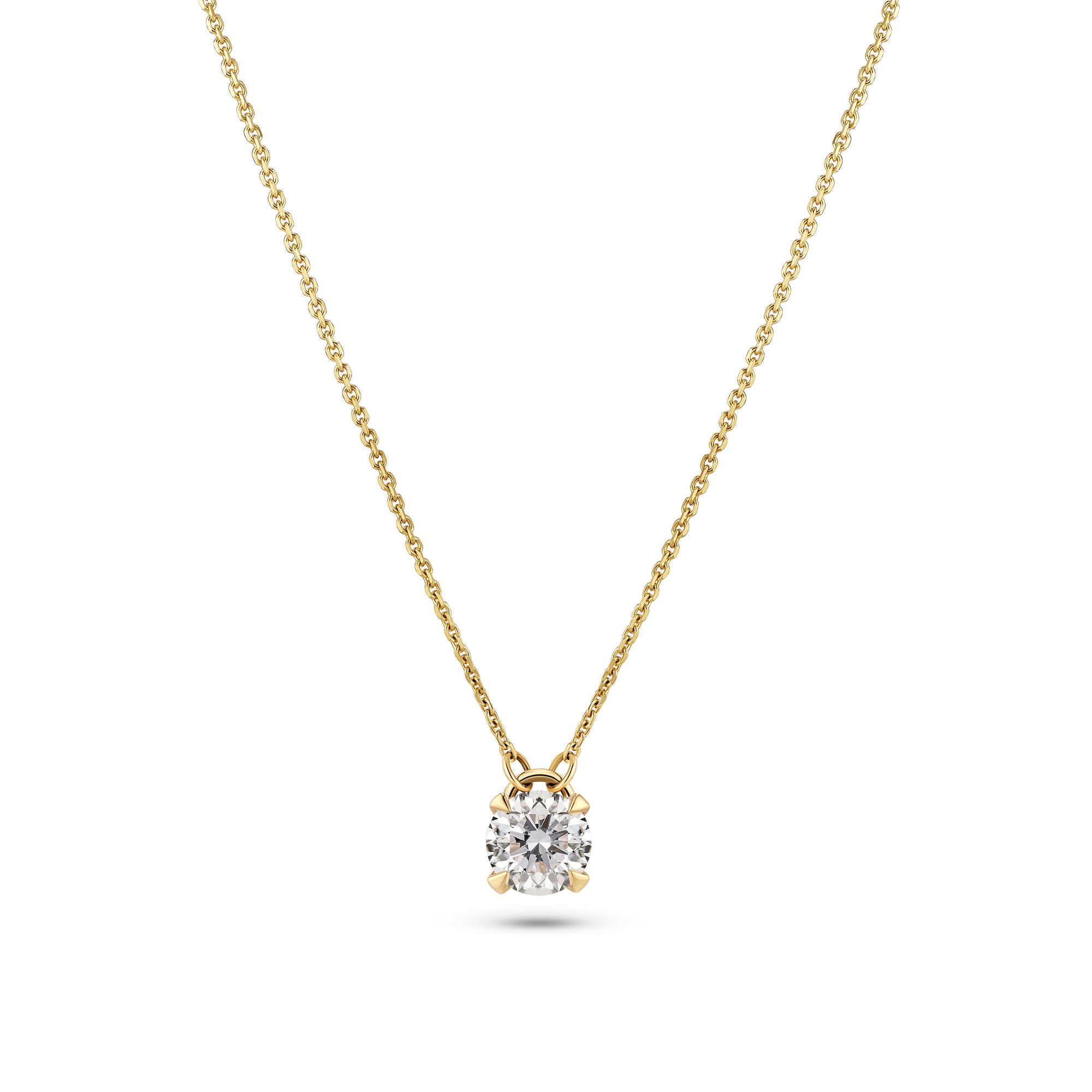 Venice 14K Guld Halskæde m. Lab-Grown Diamant