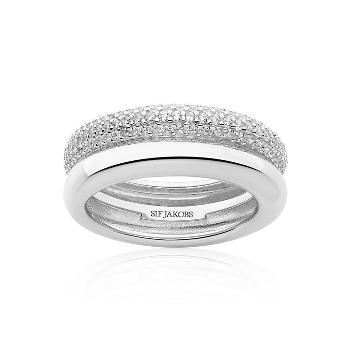Carrara Silver Ring w. Zirkonia
