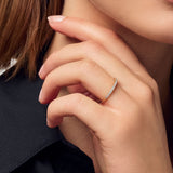 Alba 14K Whitegold Ring w. Lab-Grown Diamonds