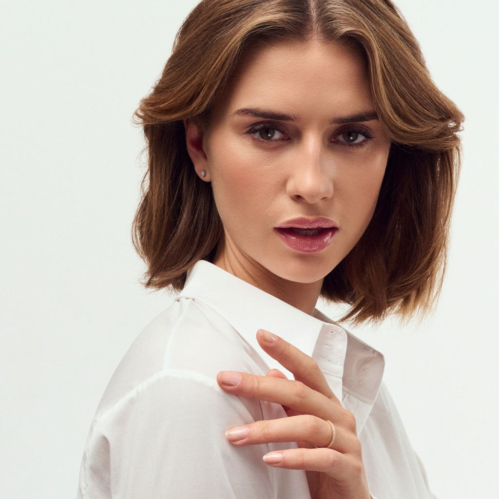 Tiara 14K Guld Ring m. Lab-Grown Diamanter