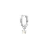 Charm Silver Pendant w. Pearl