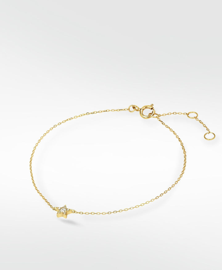 Gamma 14K Guld Armbånd m. Lab-Grown Diamant