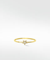 Starry Messenger 14K Guld Ring m. Lab-Grown Diamant