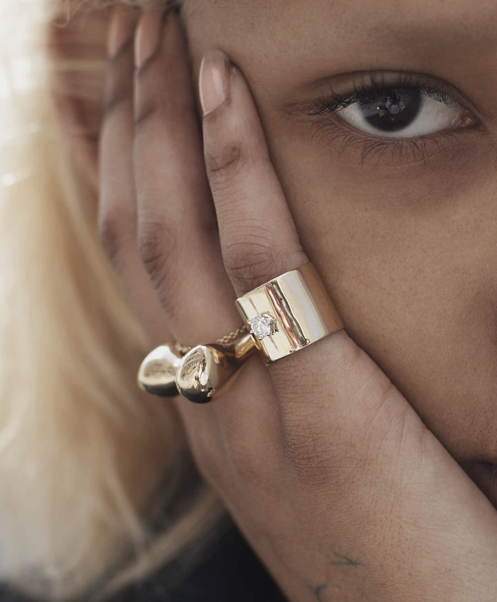 Hail Mary 18K Gold Ring
