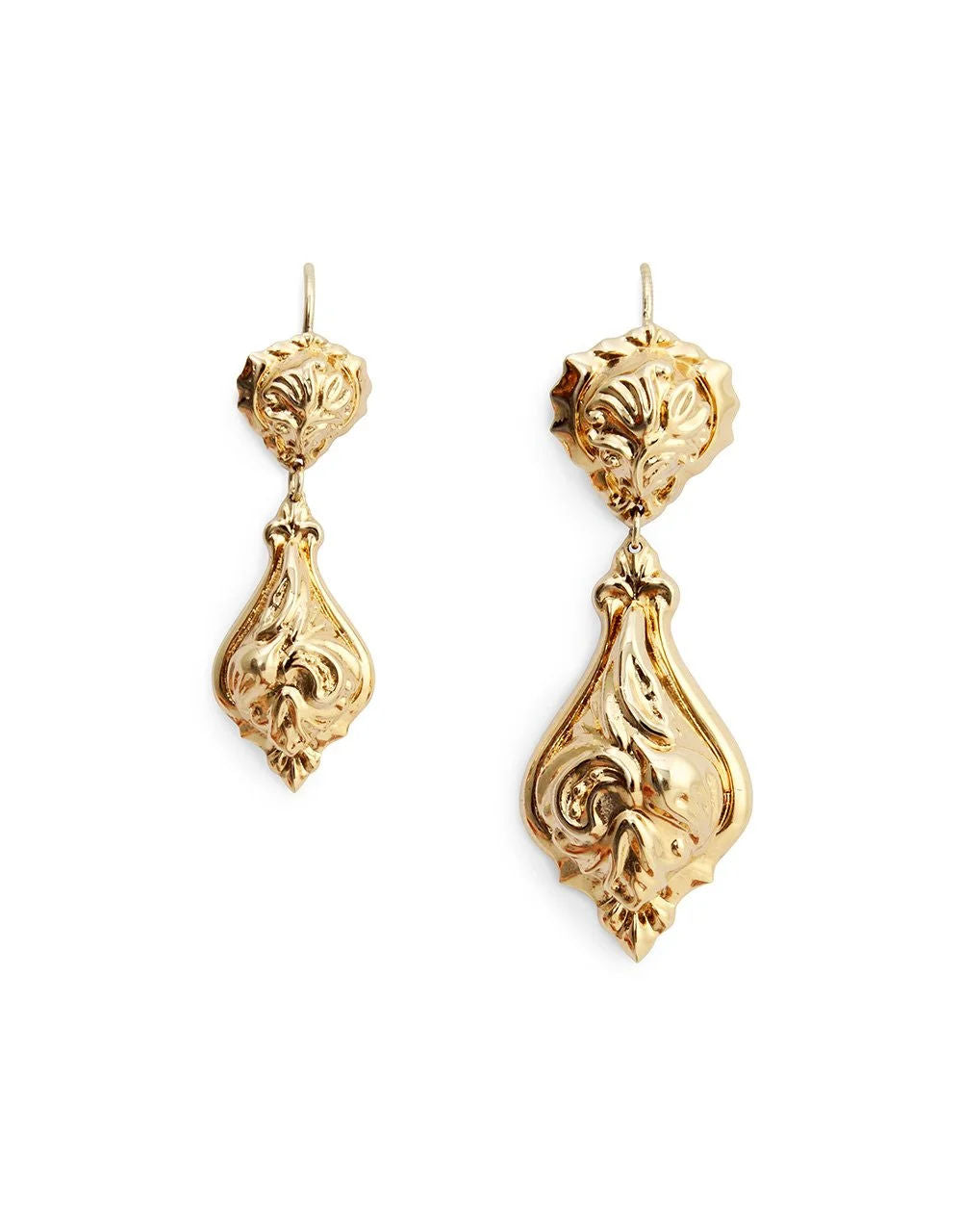 Fleur Small Forgyldt Ørering