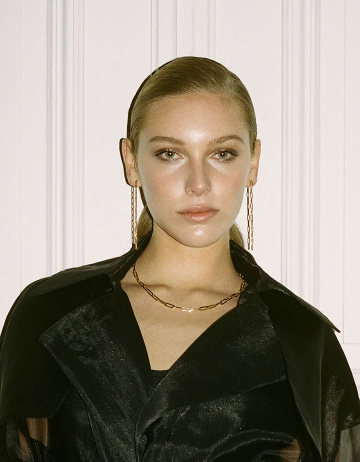 Wagen 18k Gold Halskette