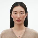 Fusion 18K Whitegold Necklace w.Black Hyceram