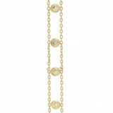 Shelby 14K Gold Necklace w. Diamonds