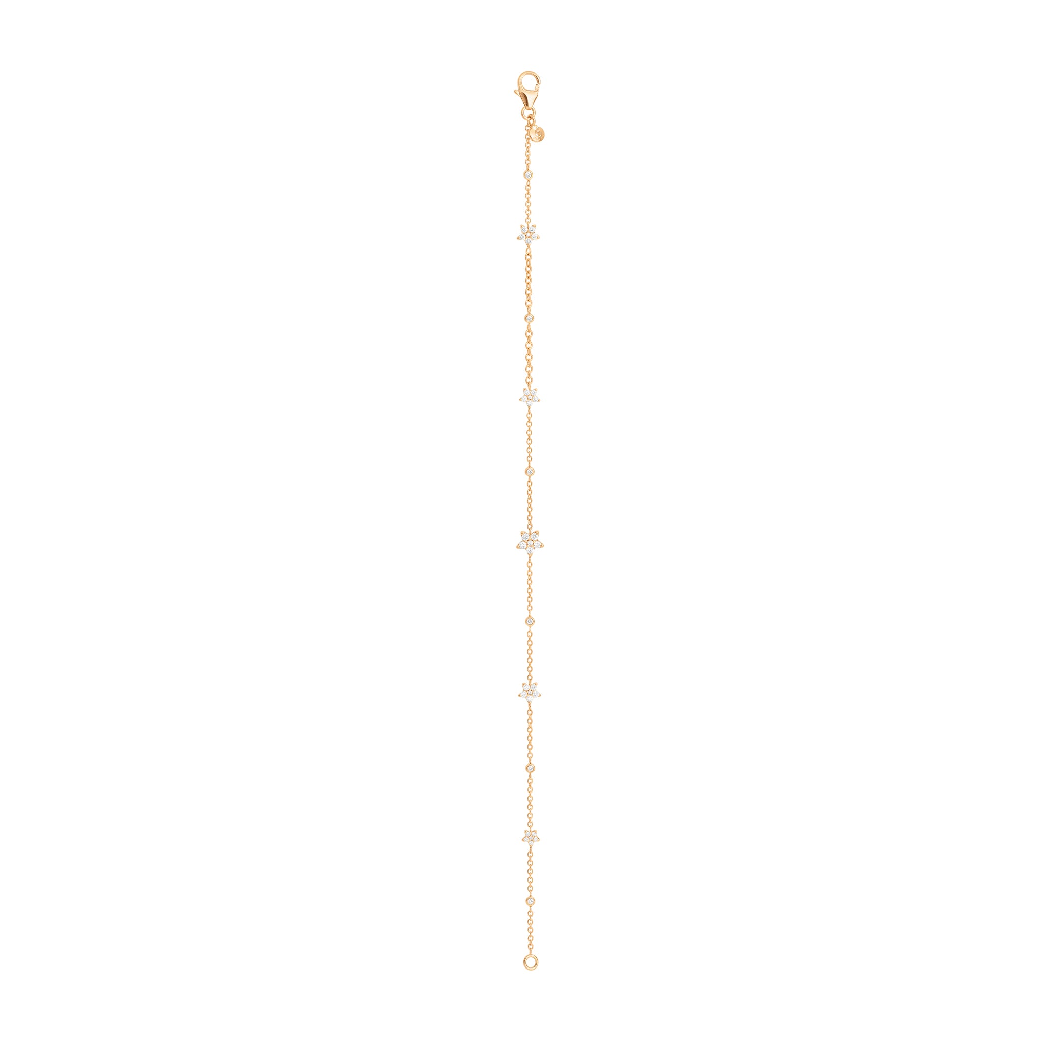 Shooting Stars 18K Guld Armbånd m. Diamanter