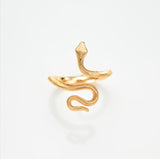 Snakes Mini 18K Gold Ring