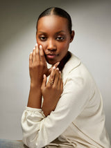 Snakes Mini 18K Gold Ring