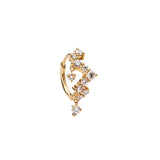 Sky 14K Gold Huggie w. Lab-Grown Diamonds