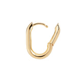 Slick Huggie Gold Plated Earring