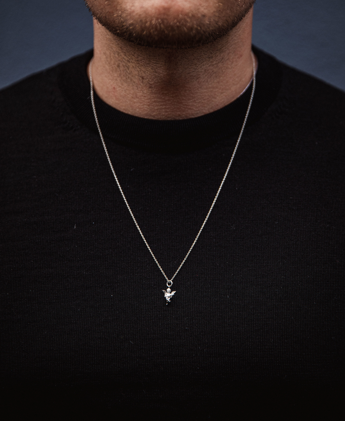 IX Angel Silver Pendant
