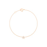 Stern 18K Roségold Armband w. Diamanten