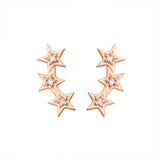 Starry Night 18K White Gold Stud w. Diamond