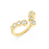 Viona 14k Guld Ring m. Diamanter