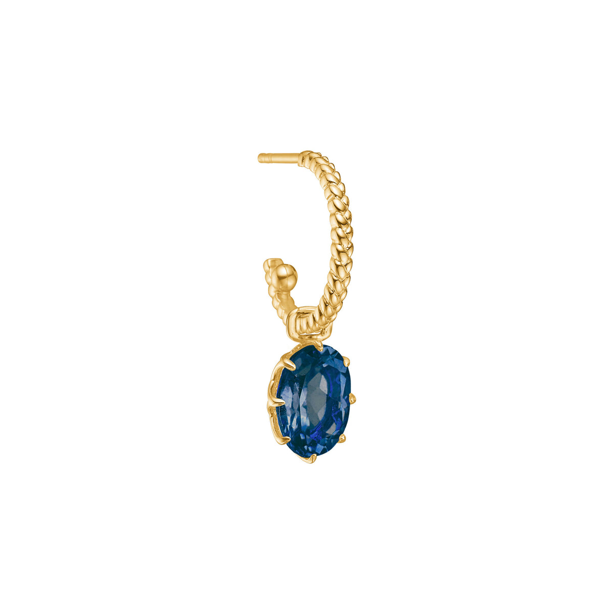 My Precious - Stella 10K Gold Charm w. Topaz