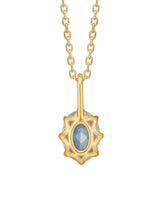 Stella 10K Gold Pendant w. Blue Topaz