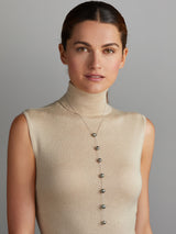 Transformable 18K Whitegold Bracelet w. Tahiti Pearls