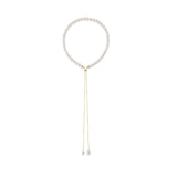 Transformable 18K Guld Diamant m. Akoya Perler