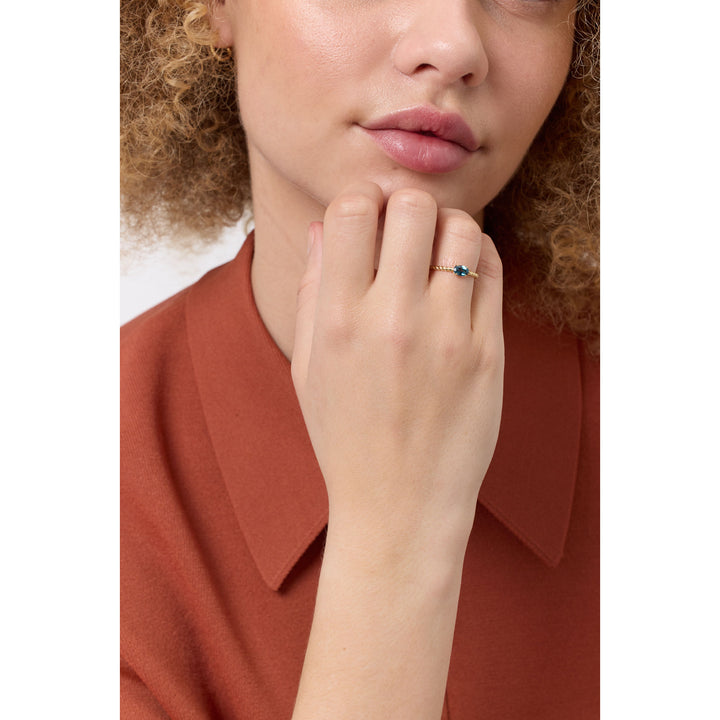 My Precious - Gem Candy 10K Guld Ring m. Topas