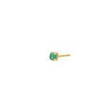 Bon Bon 10K Gold Stud w. Chrysoprase