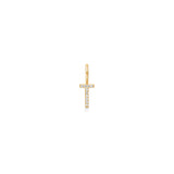 My T 18K Gold Pendant w. Diamonds