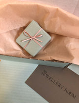 Cluster Threader 18K Forgyldt Ørering m. Hvide Perler