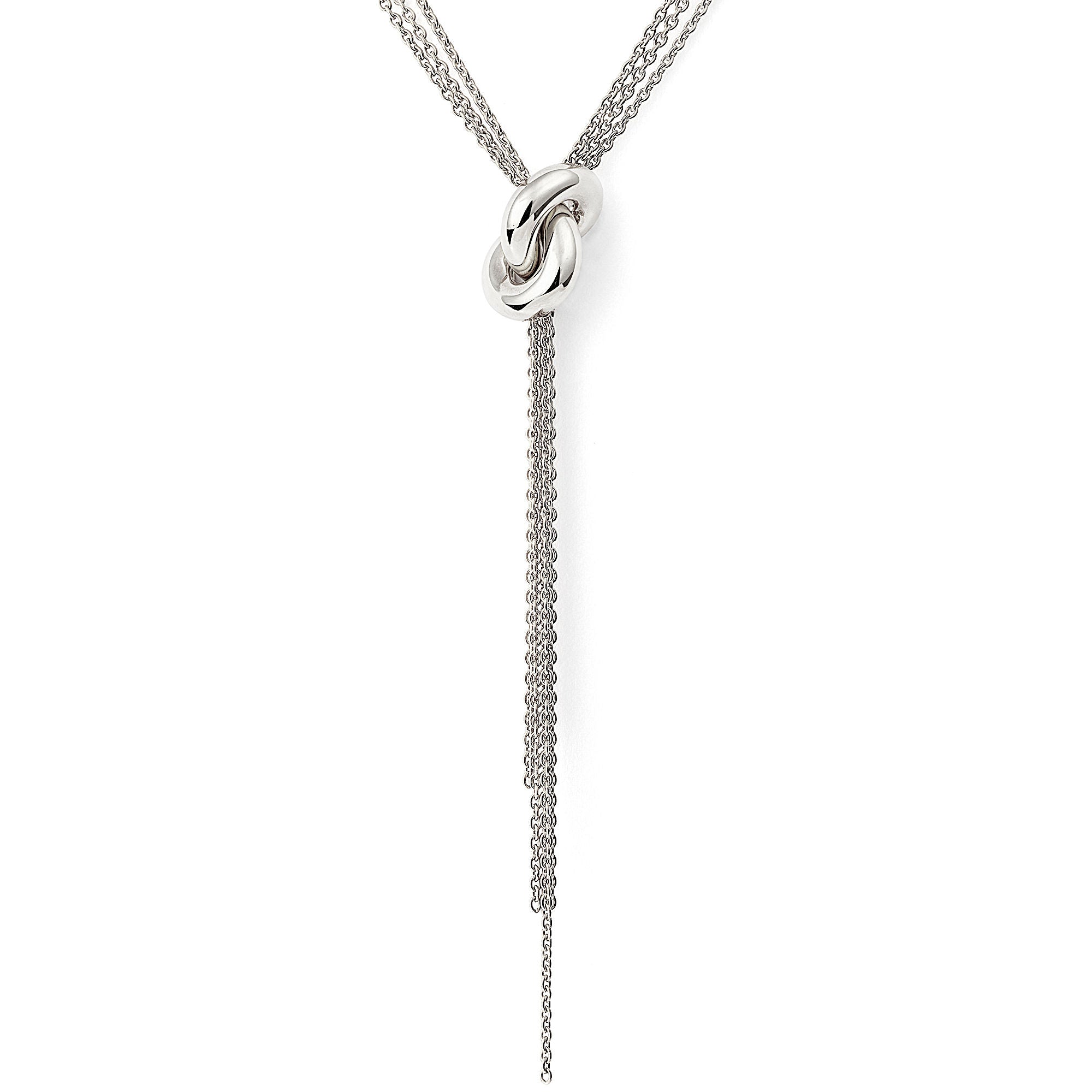 The Legacy Knot 18K Whitegold Necklace