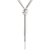 The Legacy Knot 18K Whitegold Necklace