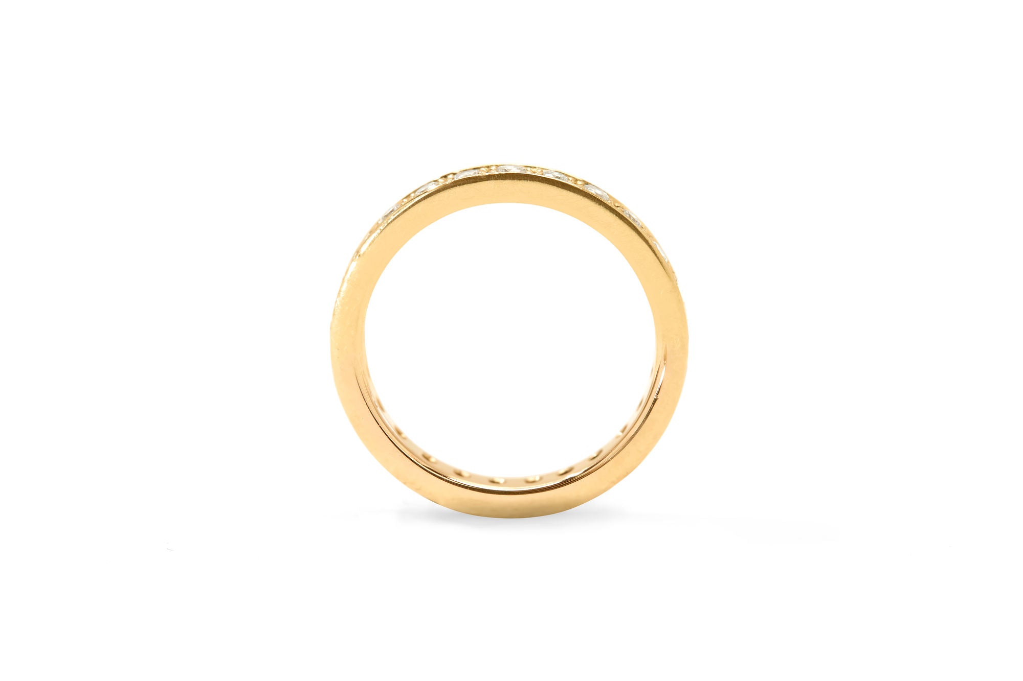 Amore The Eternity Bold 18K Guld Ring m. Diamanter