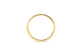 Amore The Eternity Classic Half 18K Gold Ring w. Diamonds