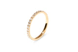 Amore The Eternity Classic 18K Rosegold Ring w. Diamonds