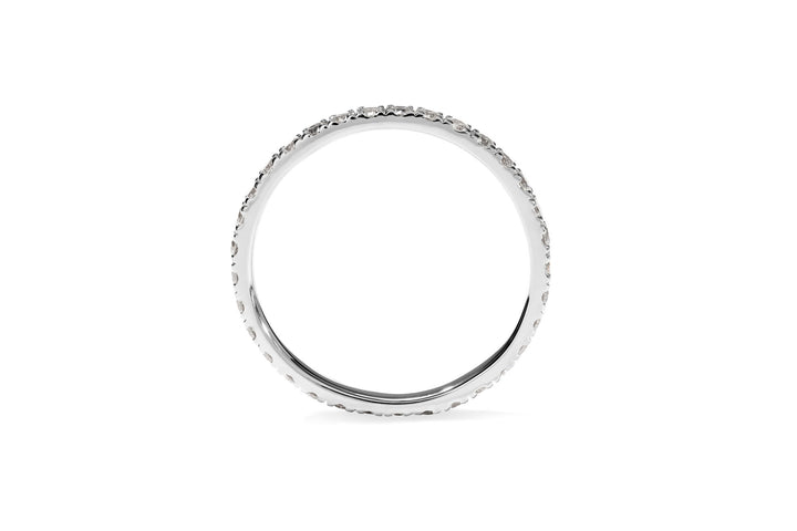 Amore The Eternity Classic 18K Whitegold Ring w. Diamonds
