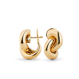 Legacy Knot Medium 18K Gold Earrings