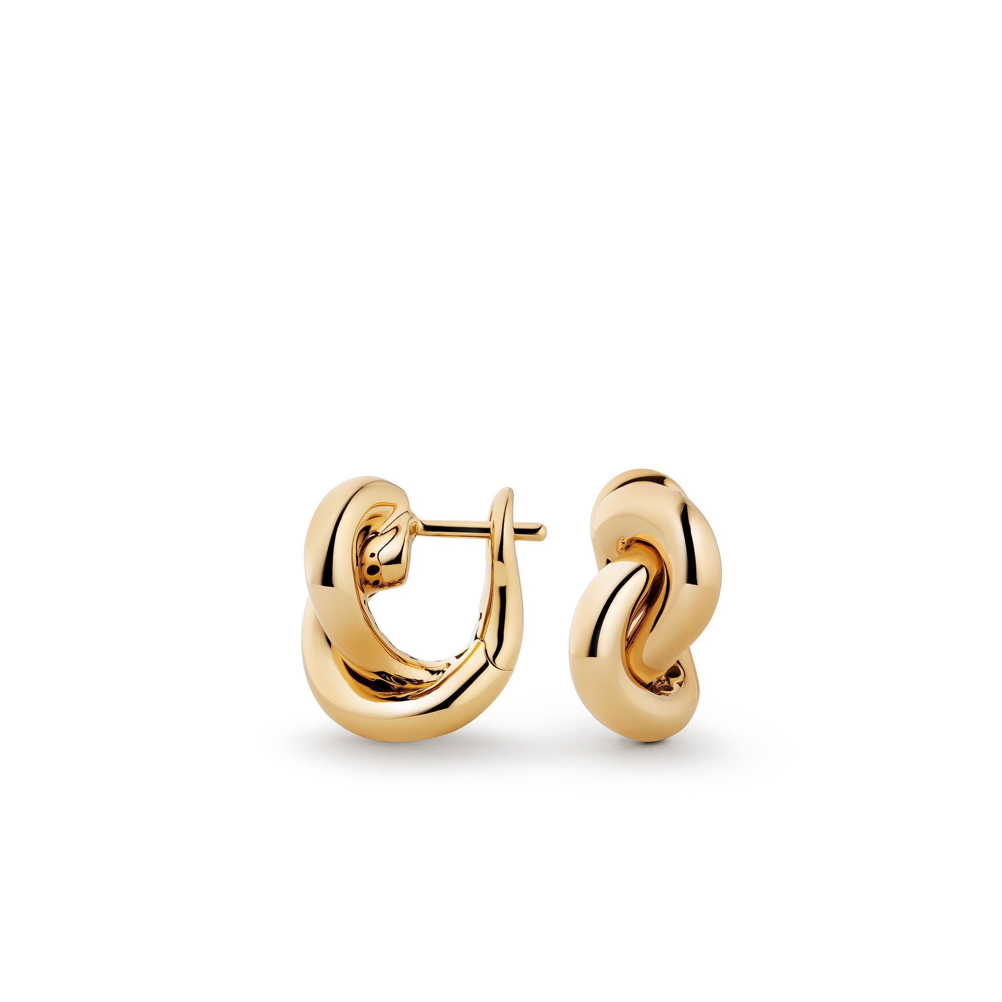 Legacy Knot Small 18K Gold Earrings