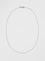 Thin Silver Necklace